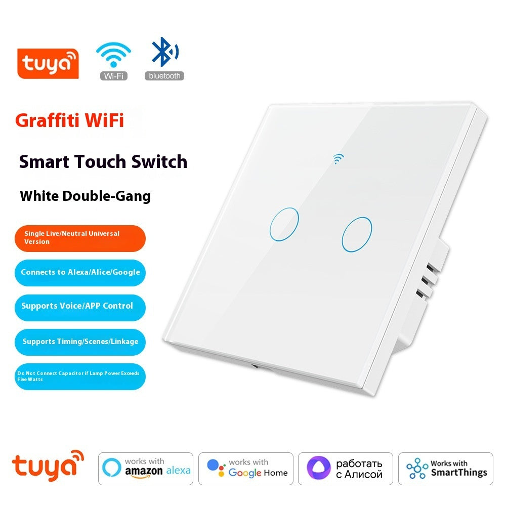 Graffiti WiFi Smart Home APP Lamp Control Panel