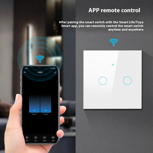 Graffiti WiFi Smart Home APP Lamp Control Panel