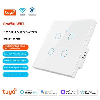 Graffiti WiFi Smart Home APP Lamp Control Panel